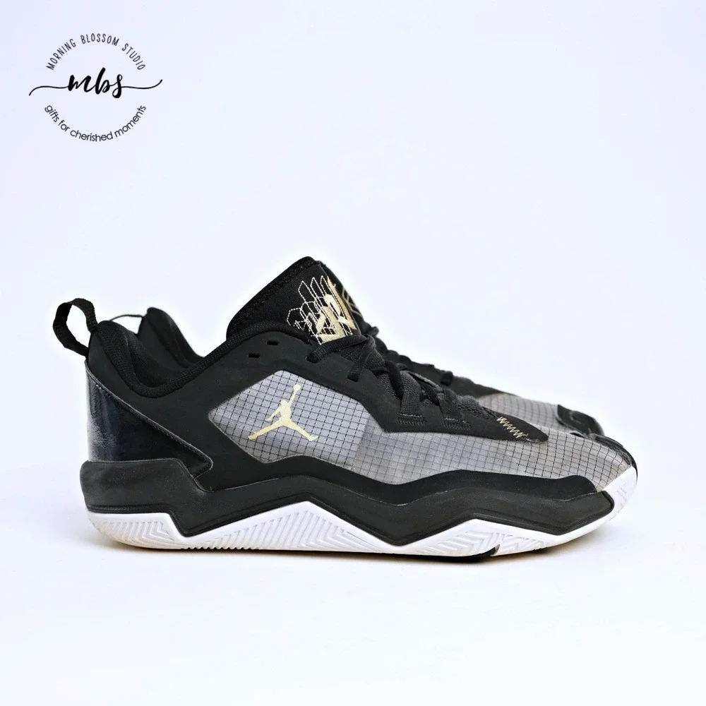 Nike Air Jordan One Take 4 Basketball Sneakers Black Gray Men 9.5
